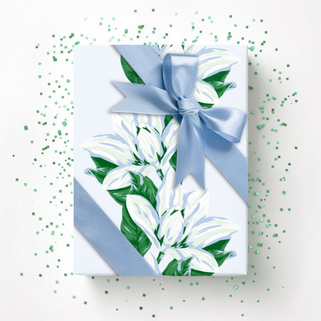 Magnolia Sway in Slate and Green Geschenkpapier (Von Creator hochgeladen)