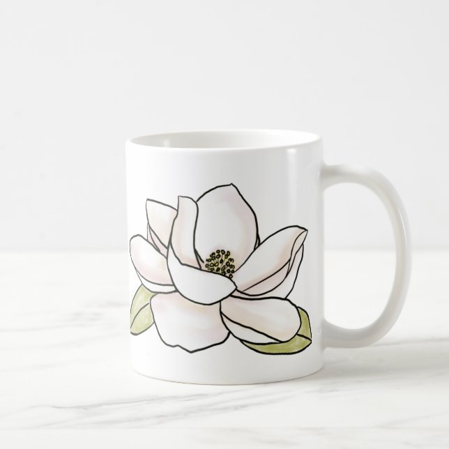 Magnolia-Tasse Kaffeetasse (Rechts)