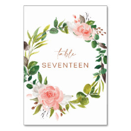 Magnolia Tischnummer Sitzkarte Zeichen L201