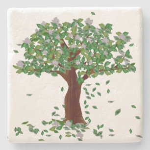 Magnolia Tree Stone Untersetzer