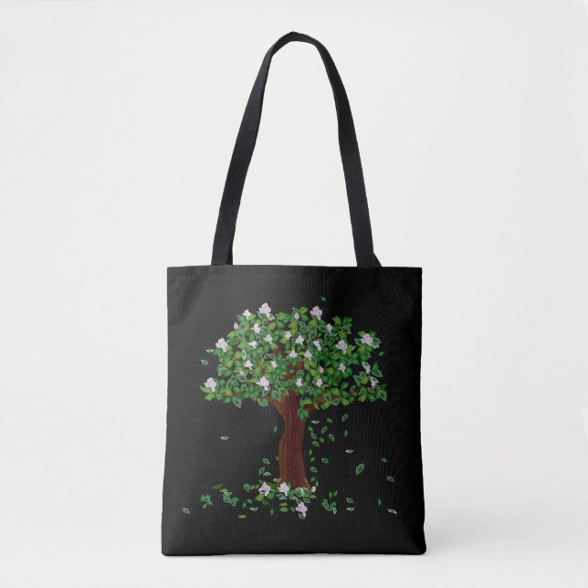 Magnolia Tree Tote Bag (Vorderseite)
