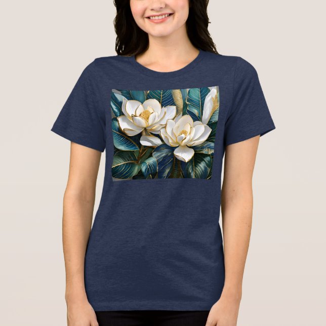 Magnolia Tri-Blend Shirt (Vorderseite)