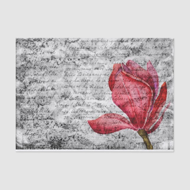 Magnolia Vintag Paper Seidenpapier (Vorderseite)