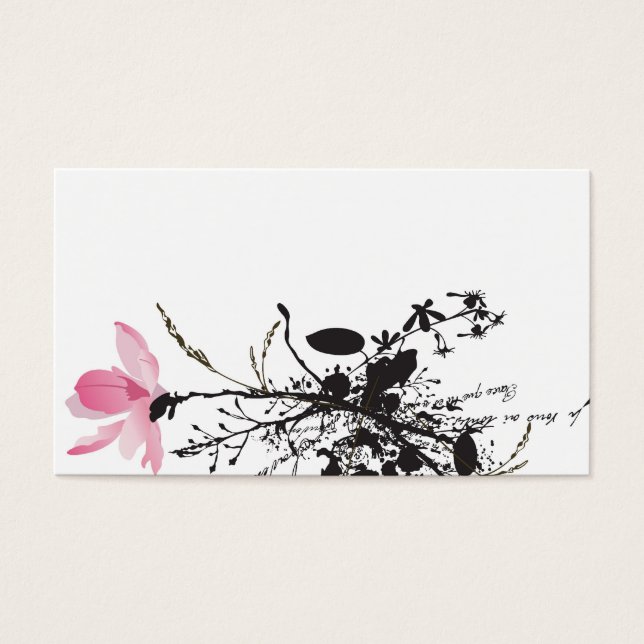 Magnolia-Visitenkarte (Vorderseite)