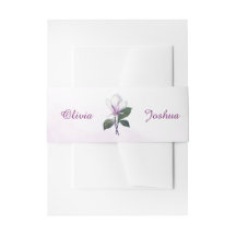Magnolia Wedding Invitation Bly Bands