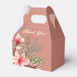 Magnolia Willows Floral Party Dusche Box Geschenkschachtel