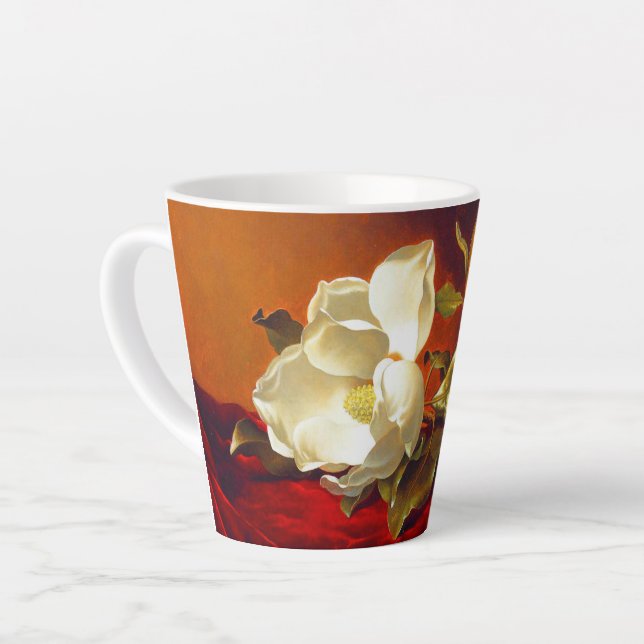 Magnolia zu Red Velvet Martin Johnson Heade Milchtasse (Linke Ecke)