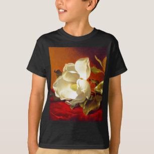 Magnolia zu Red Velvet Martin Johnson Heade T-Shirt