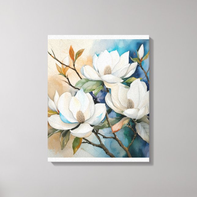 Magnolias Leinwanddruck (Vorderseite)