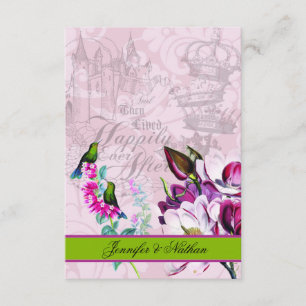 Magnolias RSVP Card Karte