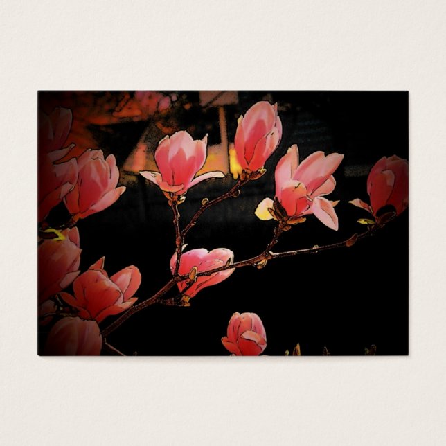 Magnolias-Visitenkarte (Vorderseite)