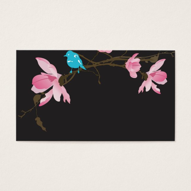 Magnolias-Visitenkarte (Vorderseite)