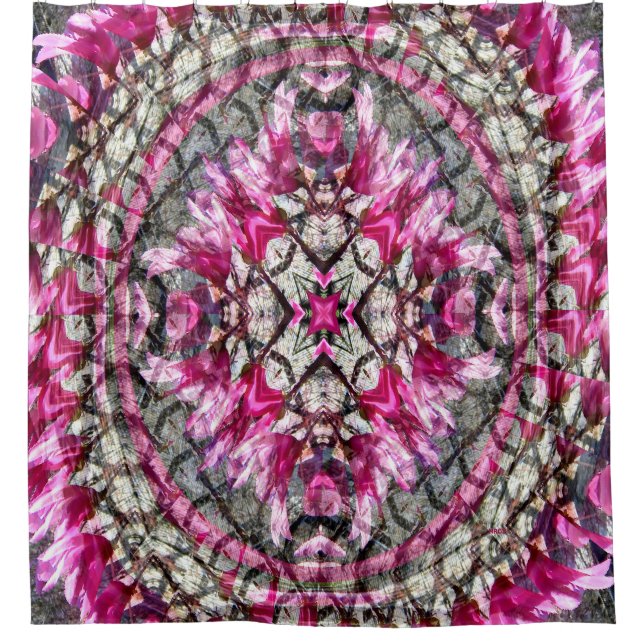 Magnolias wirbeln...... duschvorhang (Vorderseite)