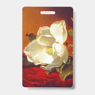 Magnolie auf rotem Samt Martin Johnson Heade Ausweis
