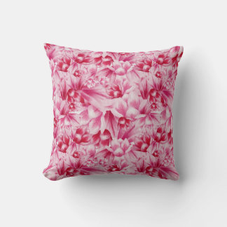 Magnolie Blume rosa Design Kissen