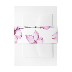 Magnolie Blumen Einladungsbanderole