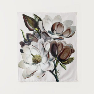 Magnolie Chocolate Traum Wandteppich