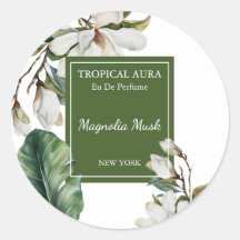 Magnolie-Duftetikett