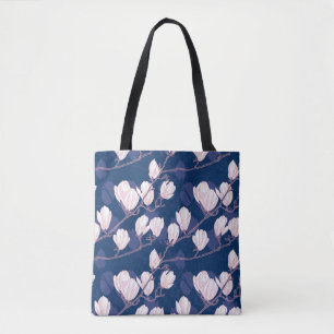 Magnolie Eleganz: Navy Frühlingsblüte