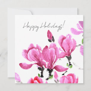 Magnolie Feiertagskarte
