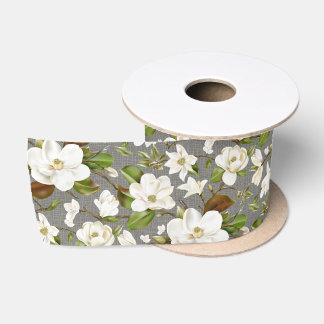 Magnolie Florale Hochzeit Satinband