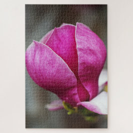 Magnolie Rosa Vollblüte Puzzle