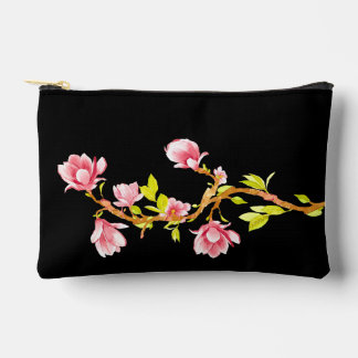 Magnolie Schwarz Zubehörtasche