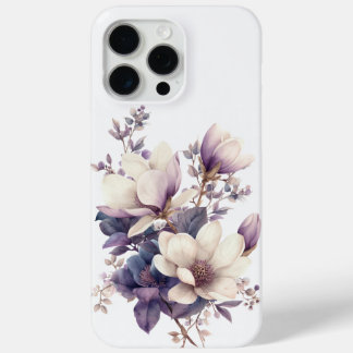 Magnolie und Rosmarin Aquarell Case-Mate iPhone Hülle