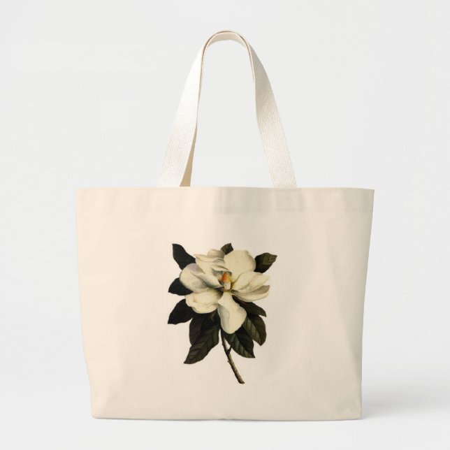 Magnolien-Blume - Tasche (Vorne)