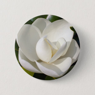 Magnolien-Blüte Button