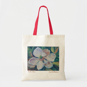 Magnolien-Blüte Tragetasche