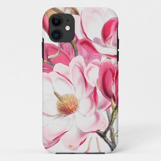 Magnolien Case-Mate iPhone Hülle (Rückseite)