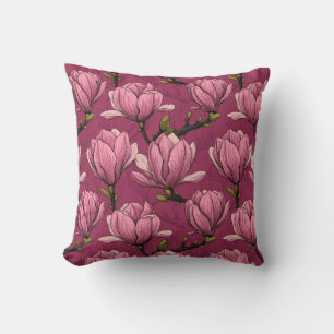 Magnolien-Garten Kissen