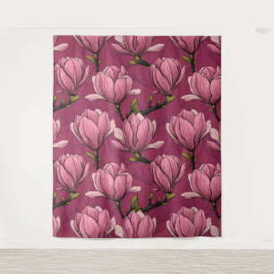 Magnolien-Garten Wandteppich