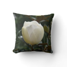 Magnolien-GrandifloraWurfs-Kissen