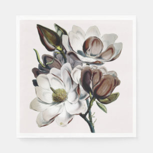 Magnolien-Schokoladen-Traum Serviette