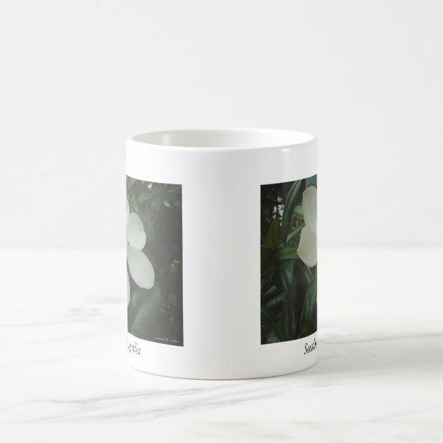 Magnolien-Tasse Kaffeetasse (Mittel)