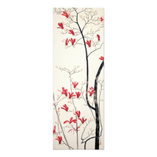 Magnolienbaum von Kobayashi Kokei, Vintage Natur Fotodruck