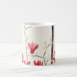 Magnolienbaum von Kobayashi Kokei, Vintage Natur Tasse