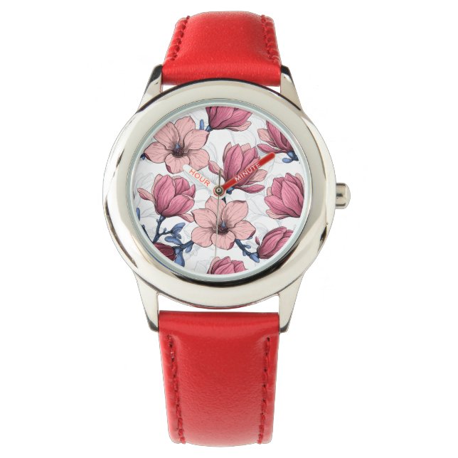 Magnoliengarten 2 armbanduhr (Vorderseite)
