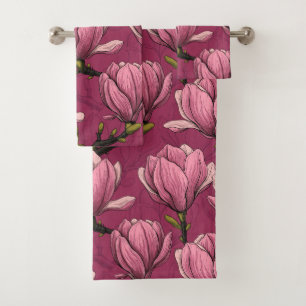 Magnoliengarten Badhandtuch Set