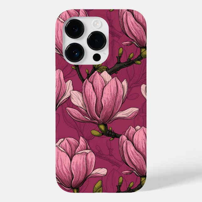 Magnoliengarten Case-Mate iPhone Hülle (Rückseite)