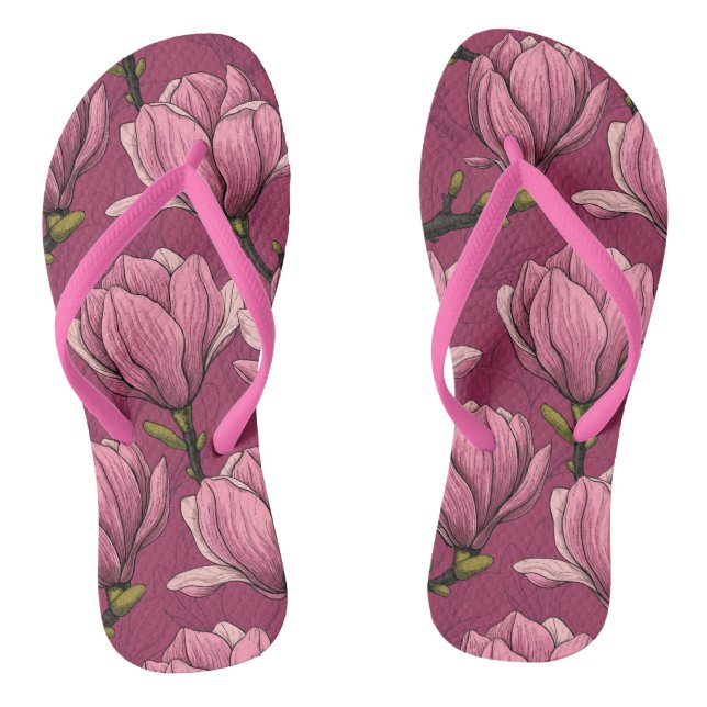 Magnoliengarten Flip Flops (Fußbett)