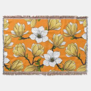 Magnoliengarten in Gelb Decke