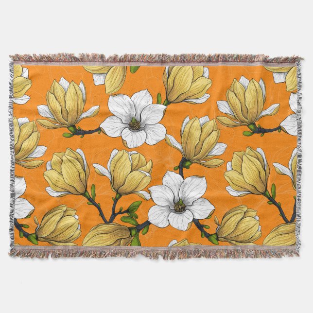 Magnoliengarten in Gelb Decke (Vorderseite)