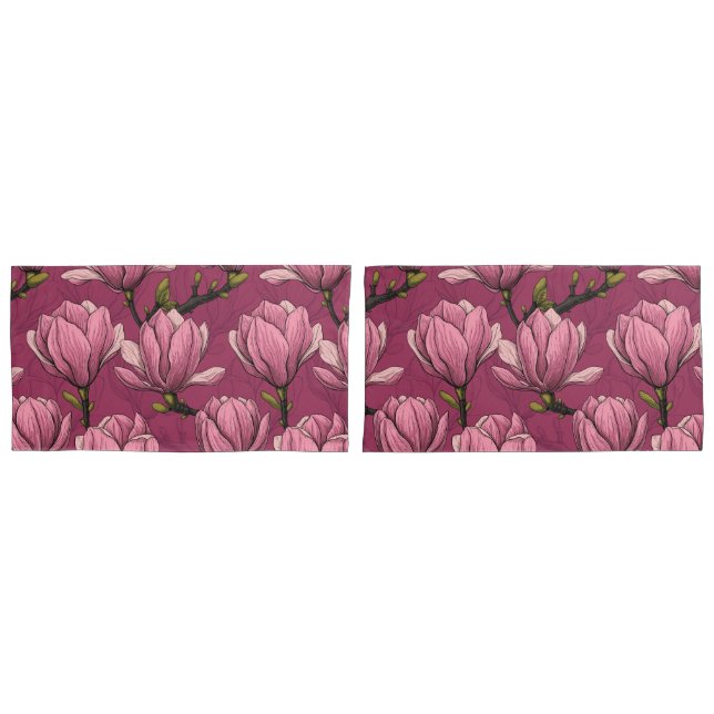 Magnoliengarten Kissenbezug (Vorderseite-Set)
