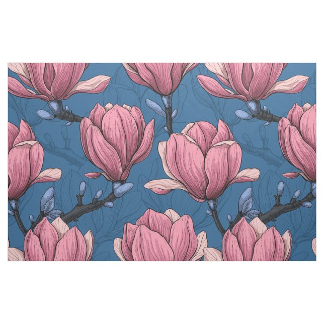 Magnoliengarten Stoff (Fat Quarter (45,7 x 55,9 cm))