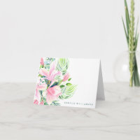 Magnolische Wasserfarbe Blume Rosa Personalisiert