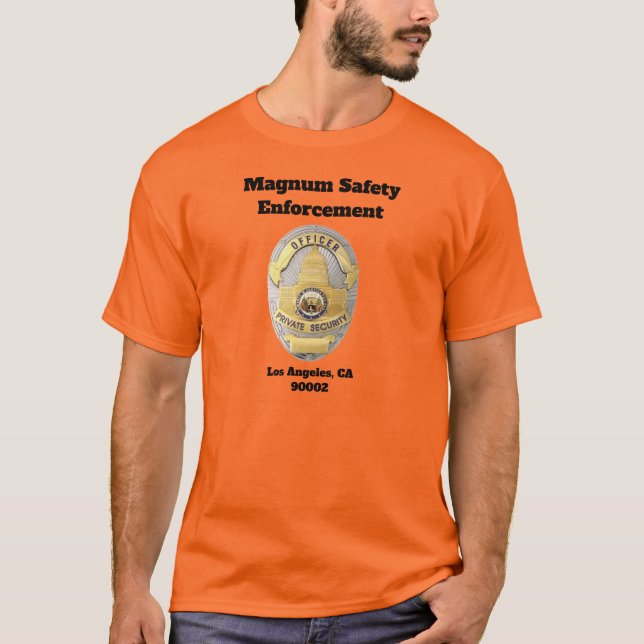 Magnum Safety Enforcement  T-Shirt (Vorderseite)