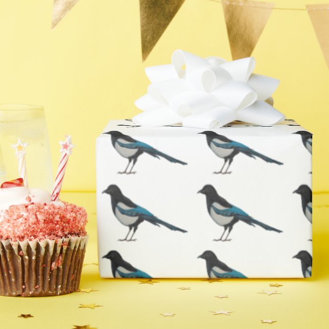 Magpie Geschenkpapier (Geburtstagsparty)